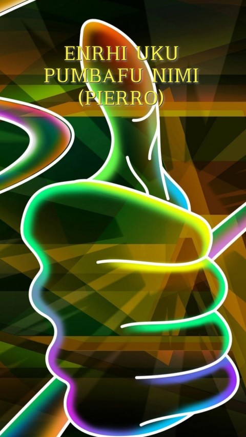 ENRHI UKU PUMBAFU NIMI (PIERRO) Text Wallpaper