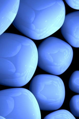 Blue Ball Wallpaper for ZXD X11 Blue Ball Wallpaper for ZXD X11